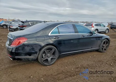 2017 Mercedes-Benz S 550 из США, поврежденный, VIN WDDUG8CB6HA315082